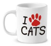 Caneca I Love Cats