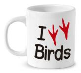 Caneca I Love Birds