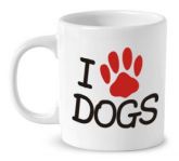 Caneca I Love Dogs
